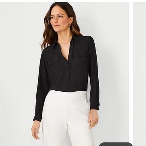 Black Ann Taylor Blouse